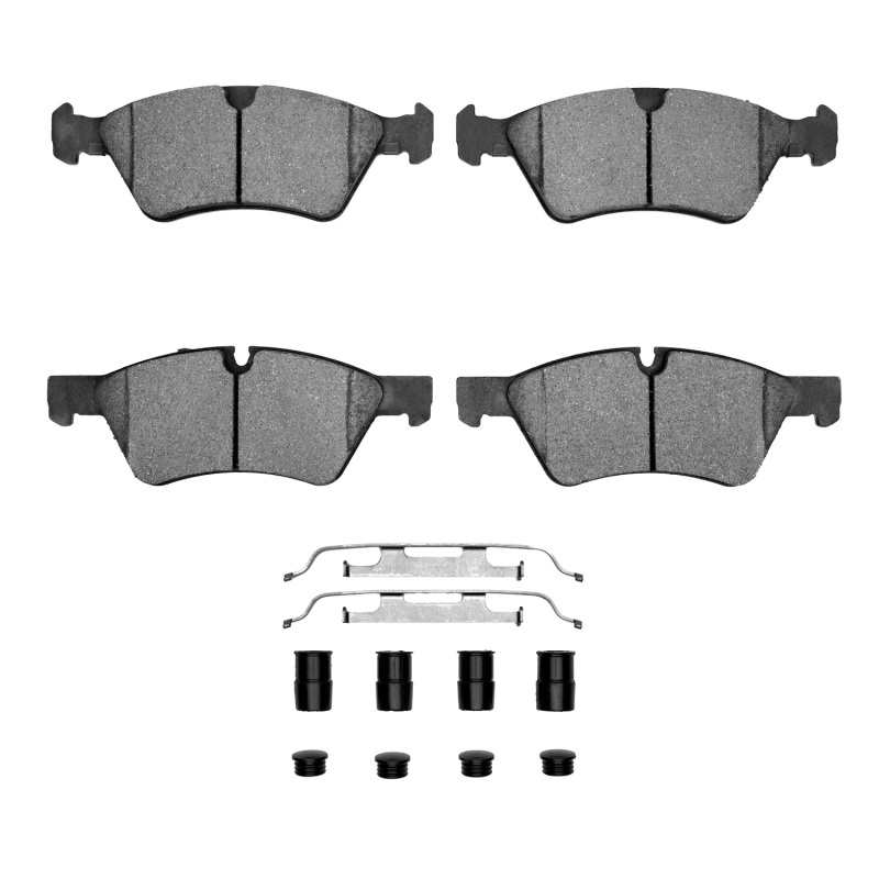 Mercedes-Benz GL350 Brake Pads - Front - R1 Concepts - Semi Met - `05-`12 Mercedes-Benz GL350 Brake Pads - Front - R1 Concepts - Semi Met - `05-`12